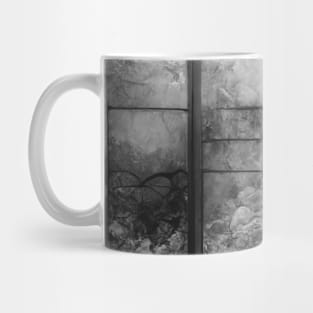 Stained Glass Window Floral Flower Mug